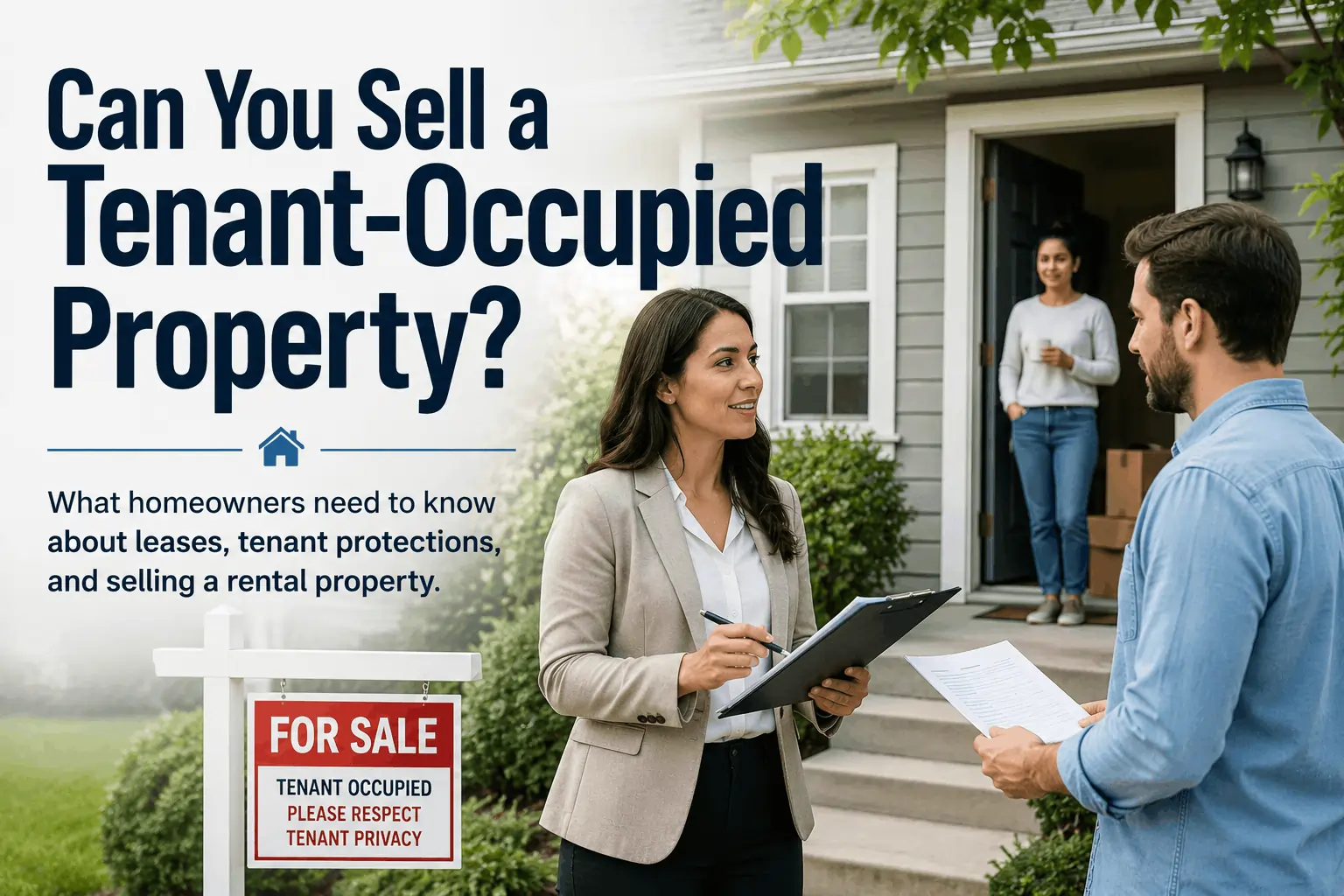 Can You Sell a House With Tenants Living In It?
